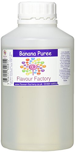 Flavour Factory Intensiver Aromen Bananenpueree, 1er Pack (1 x 500 ml) von Flavour Factory