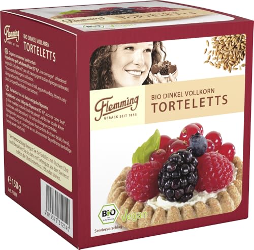 Bio Dinkel Torteletts 1 x 150 gr von Flemming Naturkorn