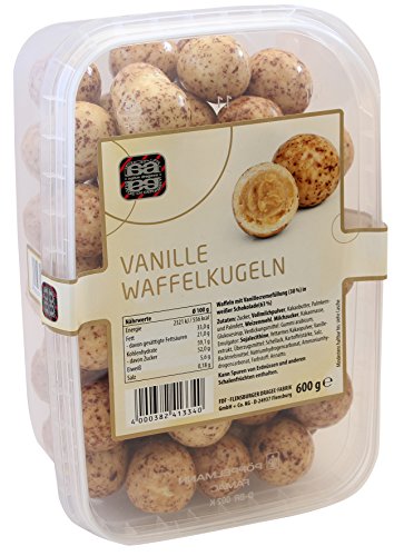 Agilus Dragees Vanille Waffelkugeln 600g von Flensburger Dragee