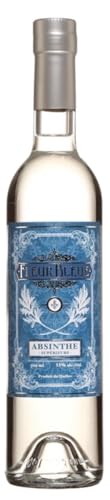 Absinthe Superiore Fleur Bleue 53% vol. – Weißer Absinth aus Quebec, Kanada, 500 ml. von Fleur Bleue