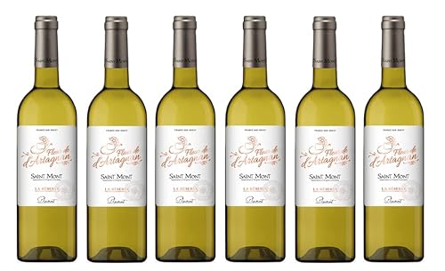 6x 0,75l - Fleur de d'Artagnan - La Réserve - Blanc - Saint Mont A.O.P. - Gascogne - Frankreich - Weißwein trocken von Fleur de d'Artagnan