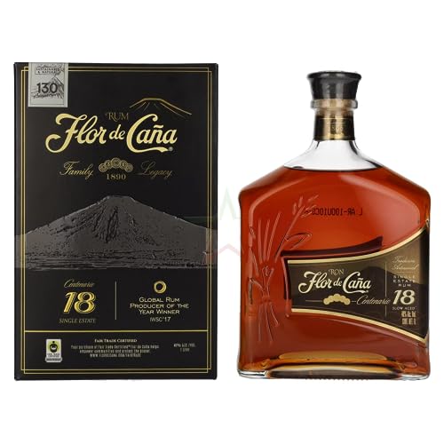 Flor de Caña Centenario 18 Years Old 40,00% 1,00 Liter von Flor de Caña