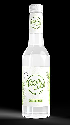 Flora Cola - natürliche Cola - 100% VEGAN - ohne Koffeein - in der 0,33 lt Glasflasche - Made in Austria (1) von Flora Cola