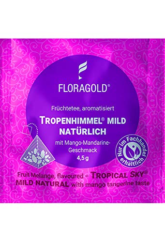 Früchtetee Tropenhimmel® mild natürlich 100er Pyramidenbeutel von Floragold von Floragold