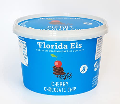 Eiscreme "Florida Eis" Cherry Chocolate Chip - Familienpackung - 500ml von Florida Eis