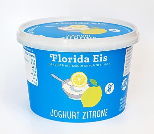 Eiscreme"Florida Eis" Joghurt Zitrone - Familienpackung - 500ml von Florida Eis