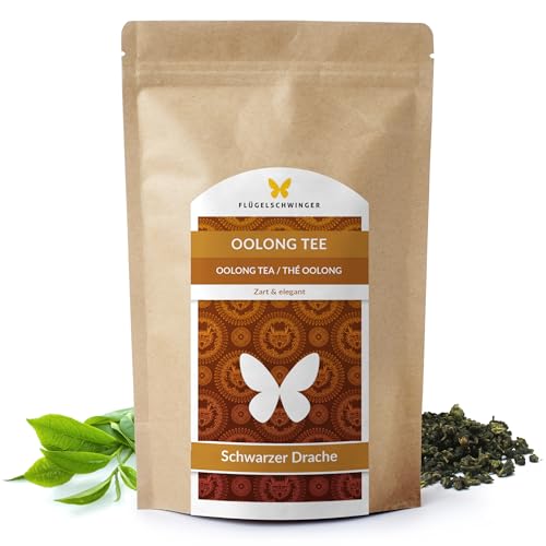 100g Oolong Tee, Schwarzer Drache Tee, frische und elegante Note mit feinherben Charakter von Flügelschwinger