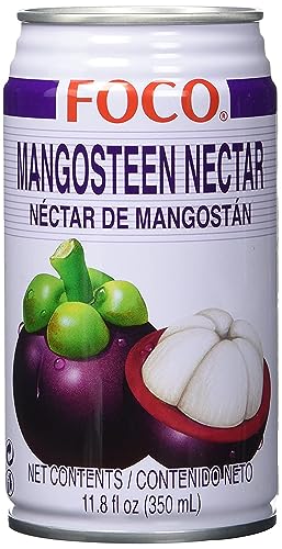 6er Pack FOCO Mangosteen Saft Getränk [6x 350ml] Mangostane-getränk von NUGOYA