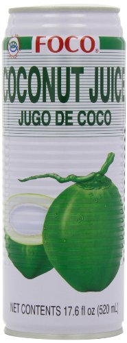 FOCO Kokosnusssaftgetränk, 12er Pack (12 x 524 g) von Foco