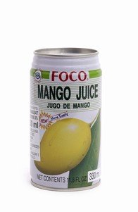 Foco - Mango Nektar - 12er Pack (12 x 350ml Dose) - Aus Thailand von Foco