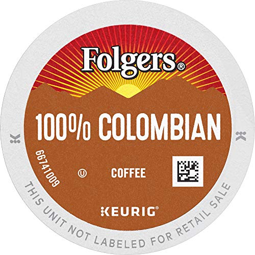 Folgers 100% Colombian Medium Roast Coffee, 24 Keurig K-Cup Pods von Folgers