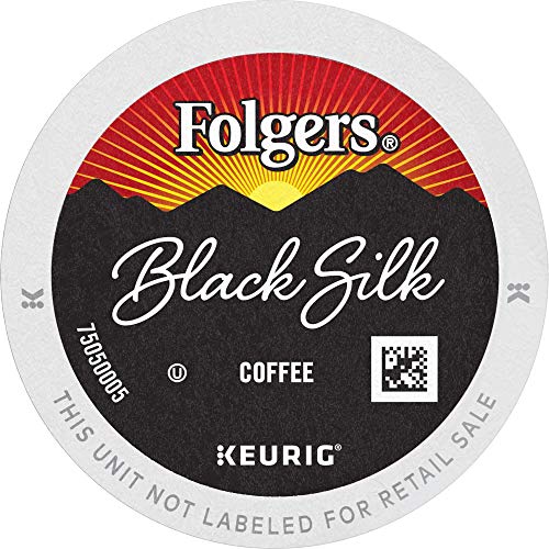 Folgers Black Silk Dark Roast Coffee, 24 Keurig K-Cup Pods von Folgers