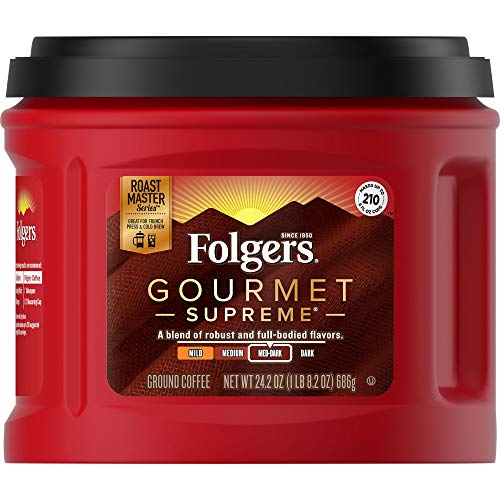 Folgers Gourmet Supreme Ground Coffee, 24.2oz by Folgers von Folgers