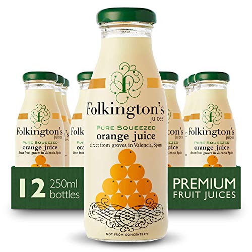 Folkingtons Orangensaft, 12 x 250 ml von Folkington's