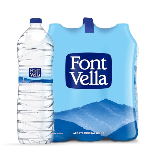 Font Vella Natürliches Mineralwasser, 6 x 2 l von Font vella