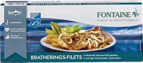 Bratherings-Filets in Bio-Marinade 18 x 325 gr von Fontaine