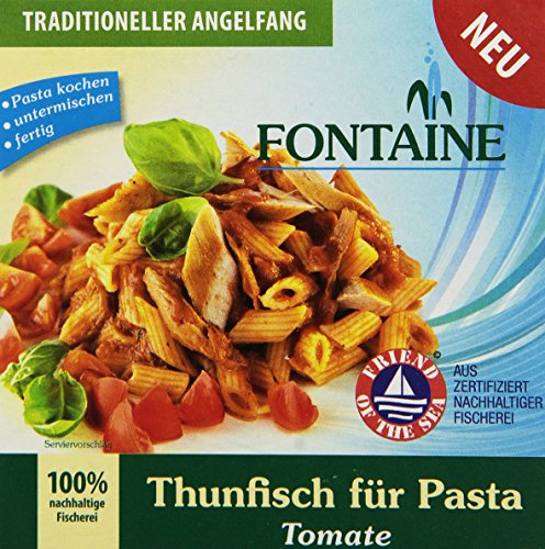 Fontaine Thunfisch für Pasta Tomate, 4er Pack (4 x 200 g) von Fontaine