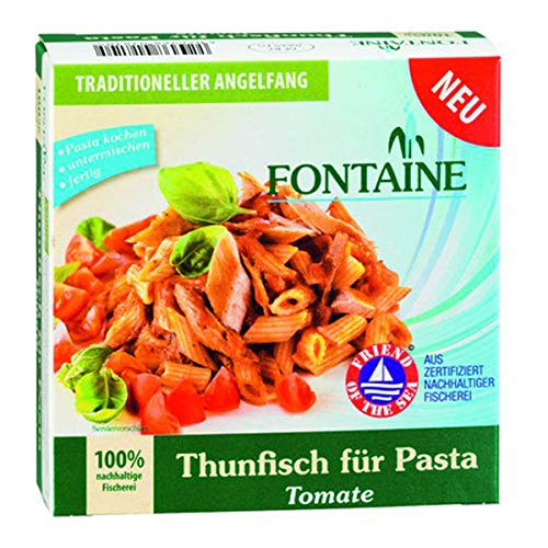 Fontaine - Thunfisch für Pasta Tomate - 200 g - 8er Pack von Fontaine