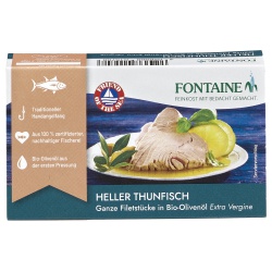 Heller Thunfisch in Olivenöl von Fontaine