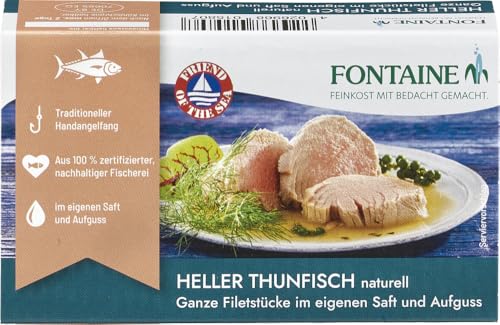 Heller Thunfisch naturell von Fontaine