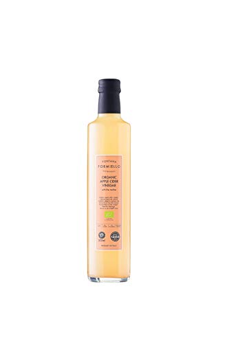 FONTANA FORMIELLO Organic Apple Cider Vinegar - Naturally Fermented with Mother (6 x 500ml) von Fontana FORMIELLO Gastronomia