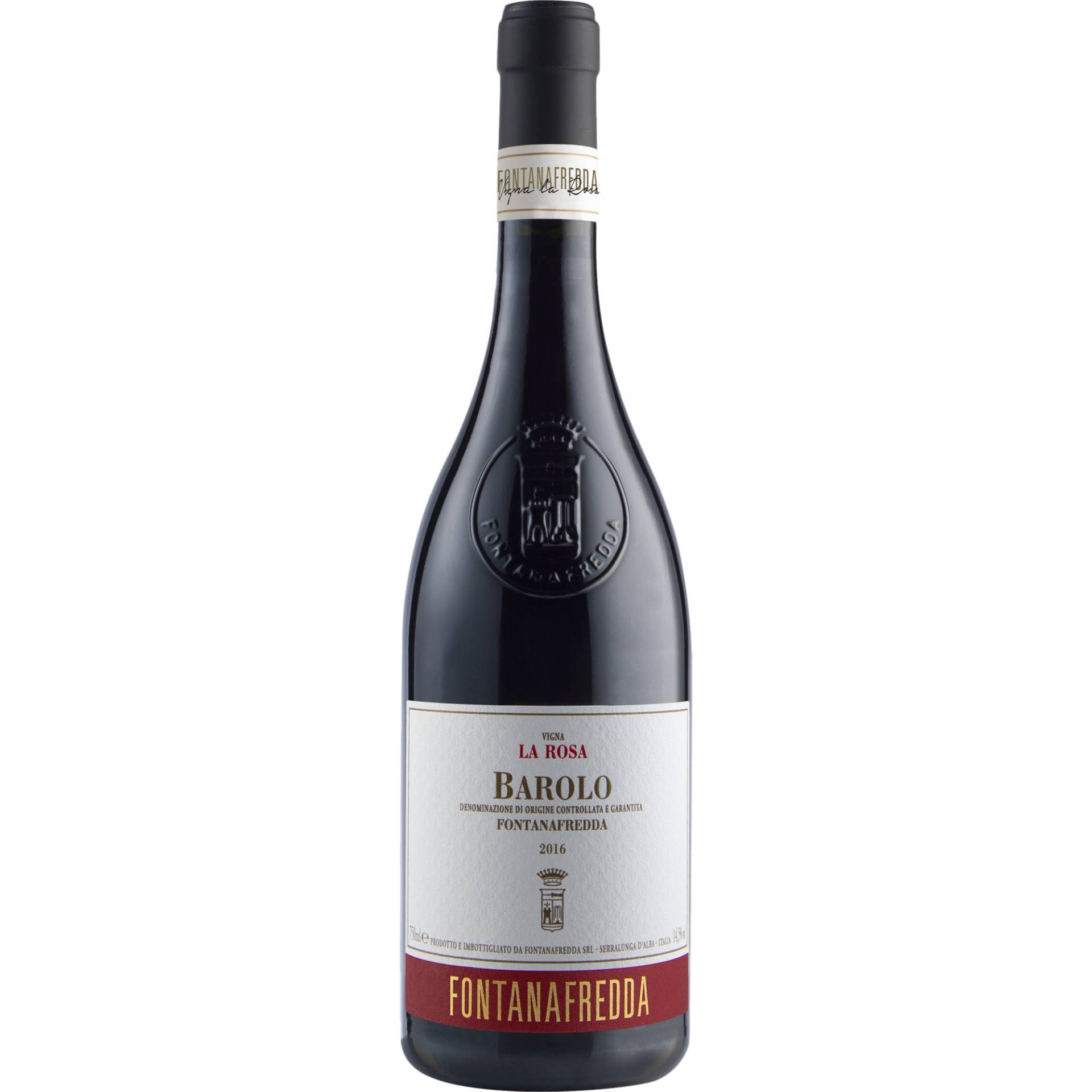 Fontanafredda Vigna La Rosa Barolo, Barolo DOCG, Piemont, 2018, Rotwein von Fontanafredda Srl, Via Alba 15, 12050 Serralunga d'Alba (CN), Italia