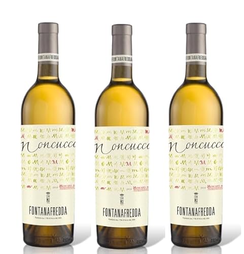 3x 0,75l - 2022er - Fontanafredda - Moncucco - Moscato d'Asti D.O.C.G. - Piemonte - Italien - Weißwein süß von Fontanafredda