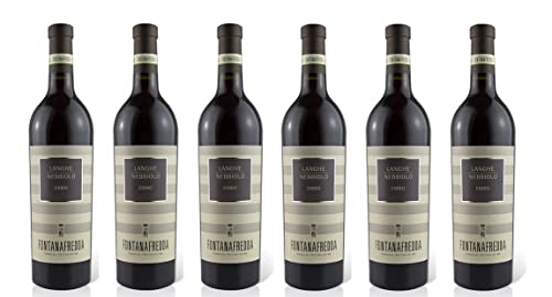 6x 0,75l - 2021er - Fontanafredda - Ebbio - Nebbiolo - Langhe D.O.P. - Piemonte - Italien - Rotwein trocken von Fontanafredda