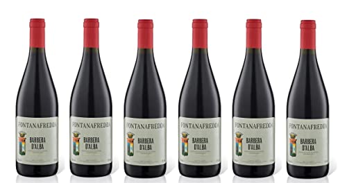 6x 0,75l - 2022er - Fontanafredda - Barbera d'Alba D.O.P. - Piemonte - Italien - Rotwein trocken von Fontanafredda