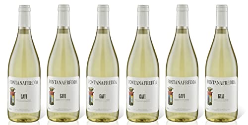 6x 0,75l - 2022er - Fontanafredda - Gavi D.O.C.G. - Piemonte - Italien - Weißwein trocken von Fontanafredda