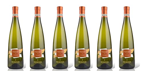 6x 0,75l - 2023er - Fontanafredda - Le Fronde - Moscato d'Asti D.O.C.G. - Piemonte - Italien - Weißwein süß von Fontanafredda