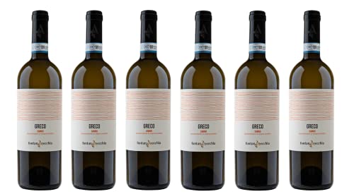 6x 0,75l - 2021er - Fontanavecchia - Greco - Sannio D.O.P. - Kampanien - Italien - Weißwein trocken von Fontanavecchia