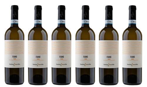 6x 0,75l - 2022er - Fontanavecchia - Fiano - Sannio D.O.P. - Kampanien - Italien - Weißwein trocken von Fontanavecchia