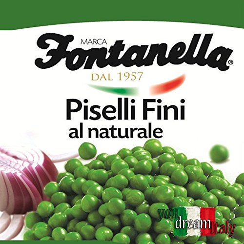 Erbsen fein - 500 Gr EASY OPEN - Box 12 Stück von Fontanella