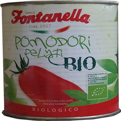 PEELED TOMATEN 3 Kg Bio von Fontanella