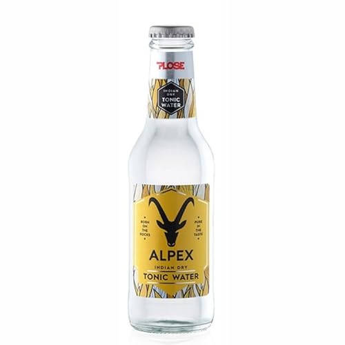 TONIC INDIAN DRY Alpex Plose 20cl. 24 bottiglie vetro von Fonte Plose