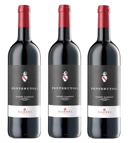 3x 0,75l - 2021er - Fonterutoli - Chianti Classico D.O.C.G. - Toscana - Italien - Rotwein trocken von Fonterutoli - Mazzei