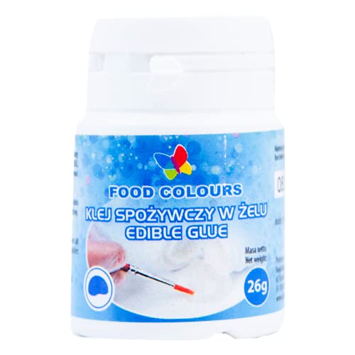 Food Colours Essbarer Gelkleber 26G Zuckerkleber Kleber für schnelle dekorative Reparaturen von Food Colours