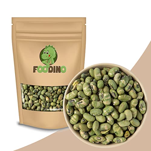 Edamame Bohnen Sojabohnen 1kg - 5kg knackige Sojabohnen getrocknet geröstet leicht gesalzen glutenfrei vegan leckere Sojabohnen ohne Fett geröstet wiederverschließbar Premium Qualität FOODINO (2,5kg) von Foodino