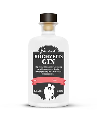For The Lovers - Hochzeits Gin Black Edition - 40% vol. (1 x 0.5 l) von For The Lovers