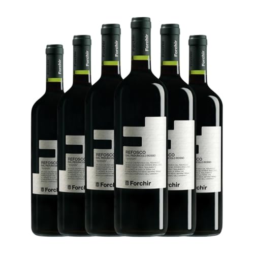 Forchir Manin Riflesso dal Peduncolo Rosso Friuli 75 cl Rotwein (Karton mit 6 Flaschen von 75 cl) von Forchir