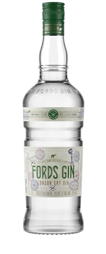 Fords Gin - London Dry Gin - Geschenkempfehlung - Leichte Süße und voller Geschmack aus Wacholder, Koriander und Zitrusölen - 0.7L/45% Vol von Fords Gin