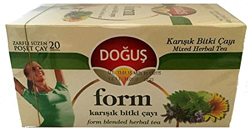 Dogus Form Beutel Tee Kräutertee 20 Beutel - 2er Pack von Form