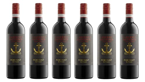 6x 0,75l - 2023er - Fortant de France - Terroir Littoral - Cabernet Sauvignon - Pays d'Oc I.G.P. - Frankreich - Rotwein trocken von Fortant de France