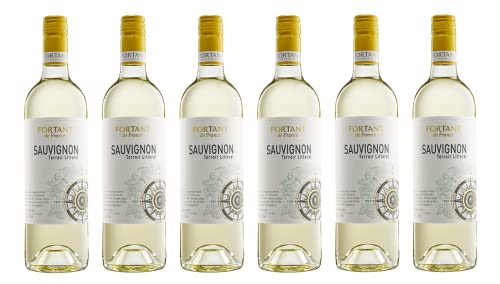 6x 0,75l - 2023er - Fortant de France - Terroir Littoral - Sauvignon Blanc - Pays d'Oc I.G.P. - Frankreich - Weißwein trocken von Fortant de France