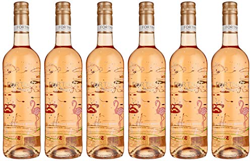 Fortant de France Merlto Rosé Serigrafiert IGP Merlot Halbtrocken (6 x 0.75 l) von Fortant de France