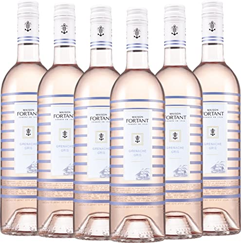 Marinière Grenache Gris Rosé Maison Fortant Roséwein 6 x 0,75l VINELLO - 6 x Weinpaket inkl. kostenlosem VINELLO.weinausgießer von Fortant de France