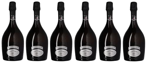 6x 0,75l - Foss Marai - Strada di Guia 109 - Prosecco Spumante Superiore di Valdobbiadene D.O.C.G. - Veneto - Italien - Schaumwein brut von Foss Marai