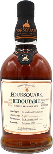 Foursquare 14 Years Old Exceptional Cask REDOUTABLE Single Blended Rum 61% Vol. 0,7l von Foursquare