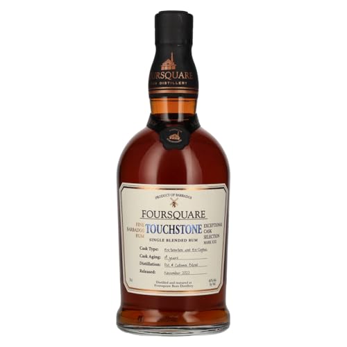 Foursquare 14 Years Old TOUCHSTONE Single Blended Rum 61% Vol. 0,7l von Foursquare